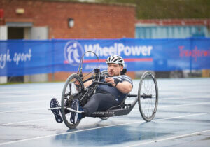 Handcycling is a key component of para-triathlon