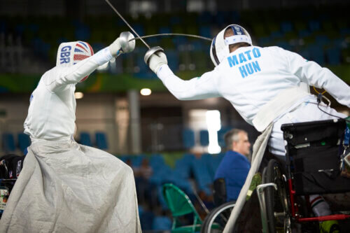Wheelchair Fencing at Rio2016 Paralympic Games