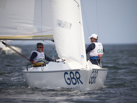Para sailers in action at Rio 2016