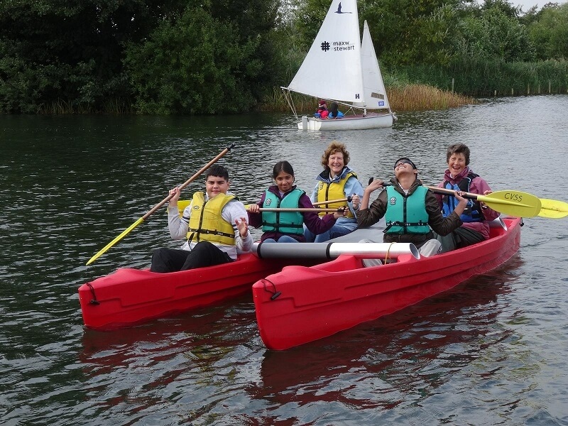 paddle-ability in action on the water