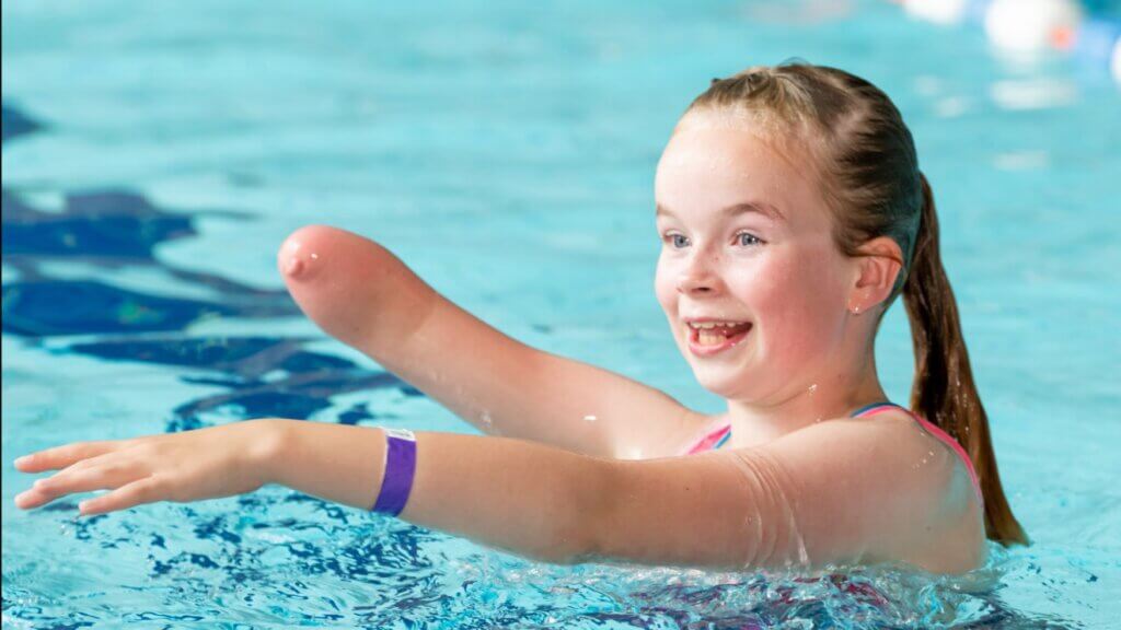 Para swimming session