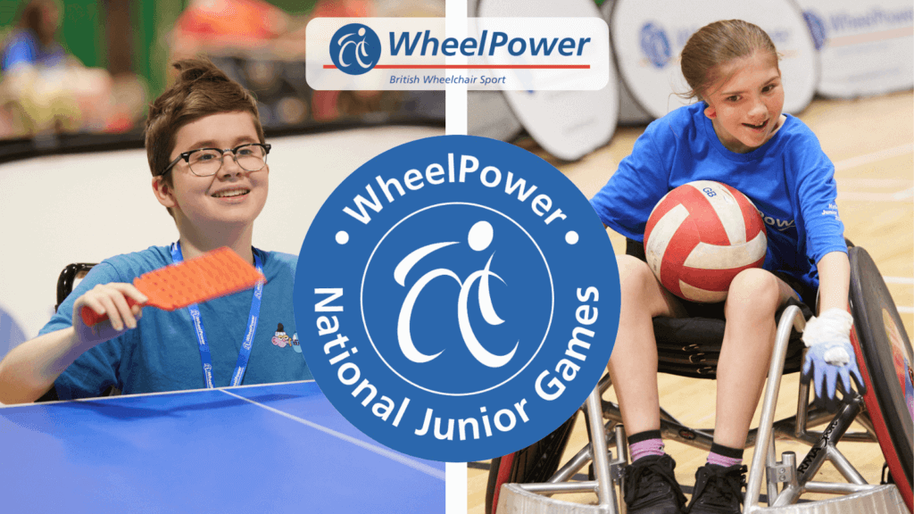 WheelPower National Junior games image of participants having fun