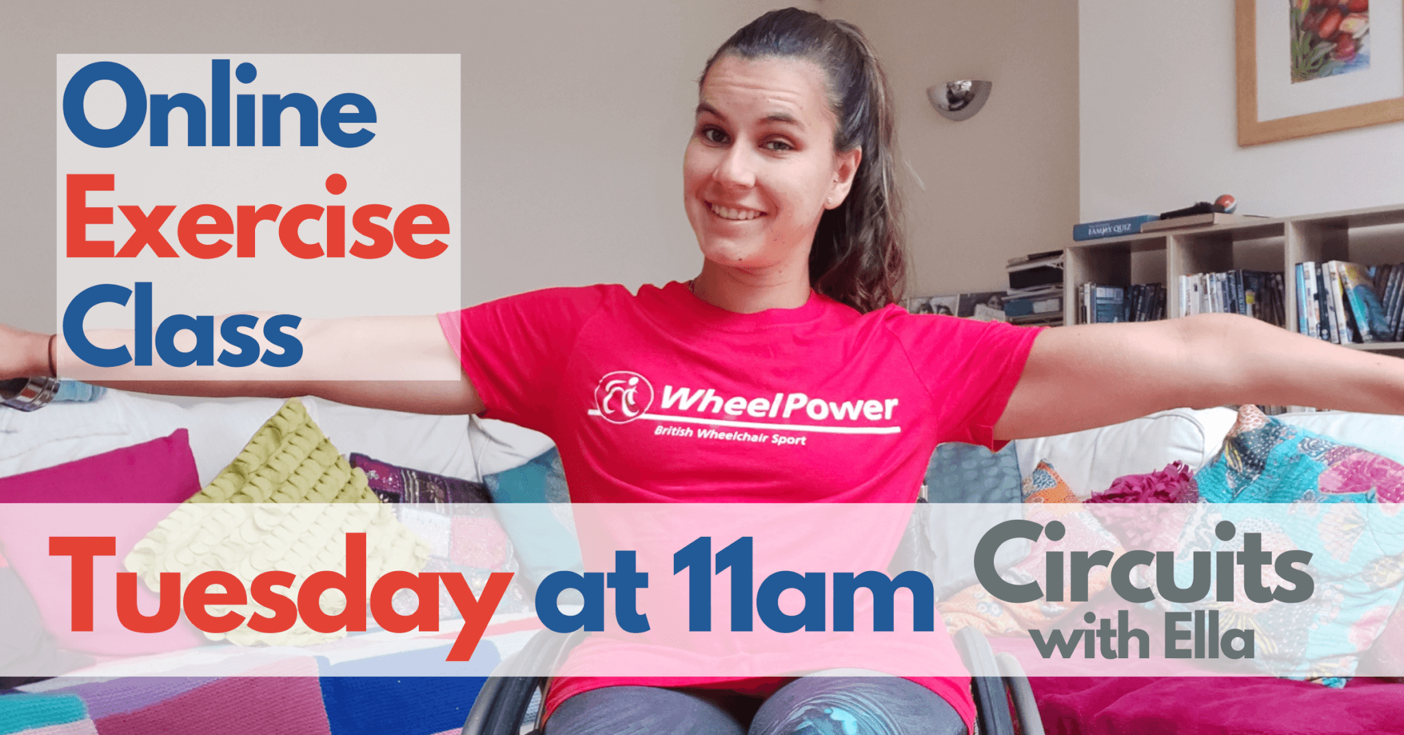 Online Exercise Class with Ella WheelPower