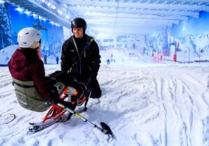 sit skiing snow centre
