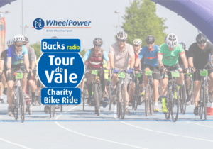 Start line at the annual Tour de Vale Charity Bike Ride