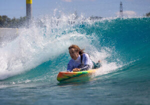 Female Para Surfing