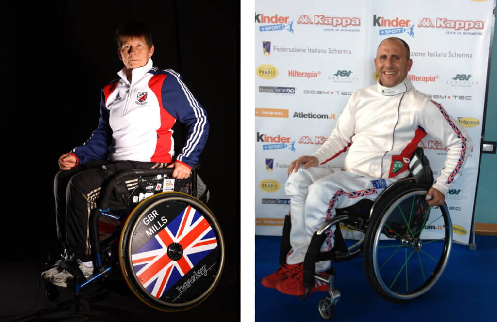 Fundraisers Viv and Dan