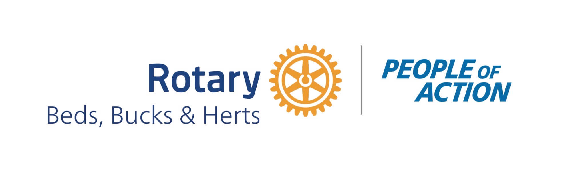 Beds, Bucks & Herts Rotary logo