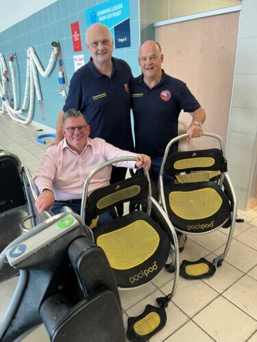 (left to right) Martin McElhatton, Rod Shepherd, Mark Duncan
